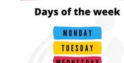 Days of the week – Dny v týdnu